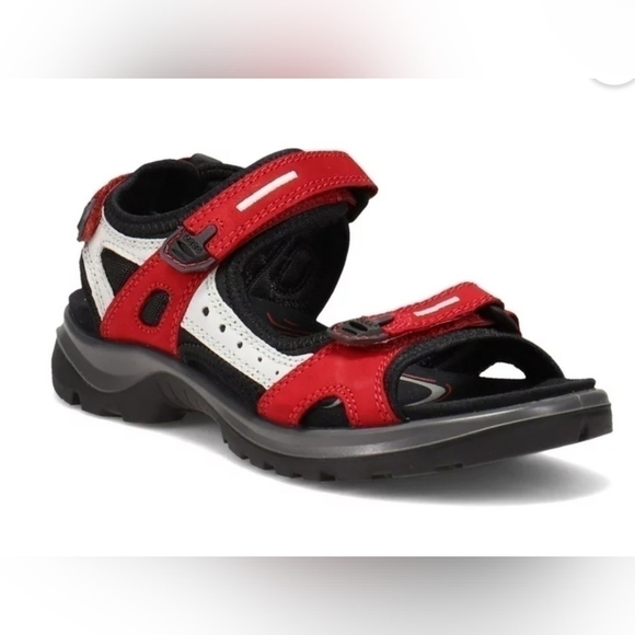 COPY - Ecco women's Off road Yucatan Sandals Chilli Red size 41. - Picture 13 of 14